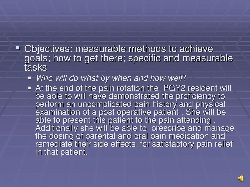 objectives measurable methods to achieve goals