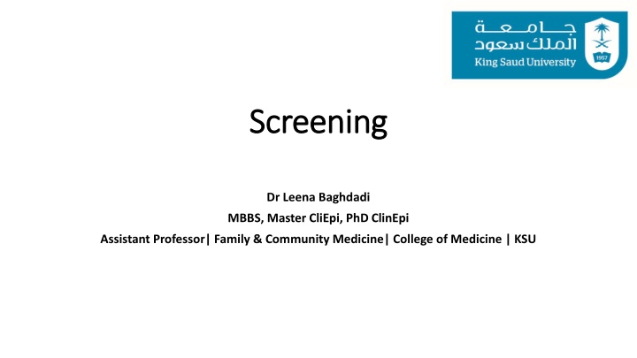 screening screening