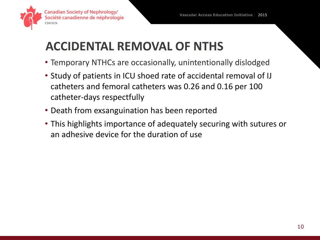 vascular access education initiative 2015 9