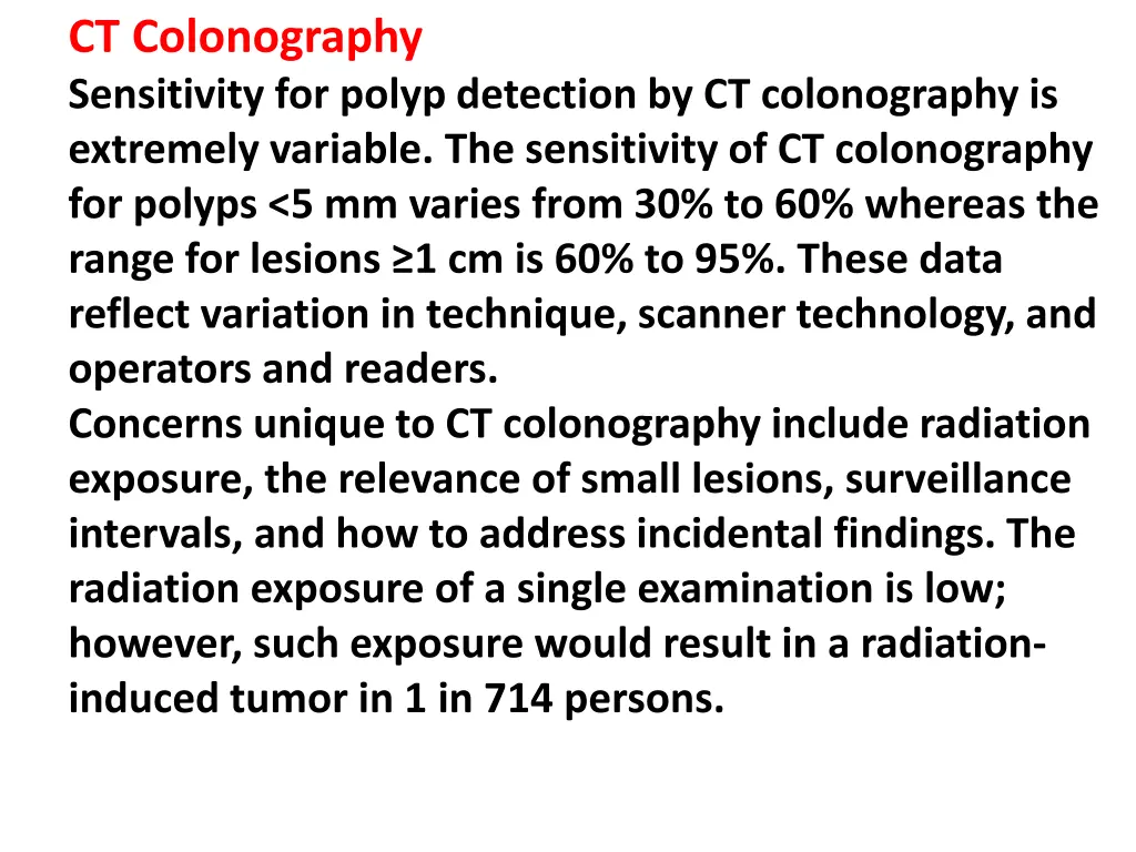 ct colonography sensitivity for polyp detection