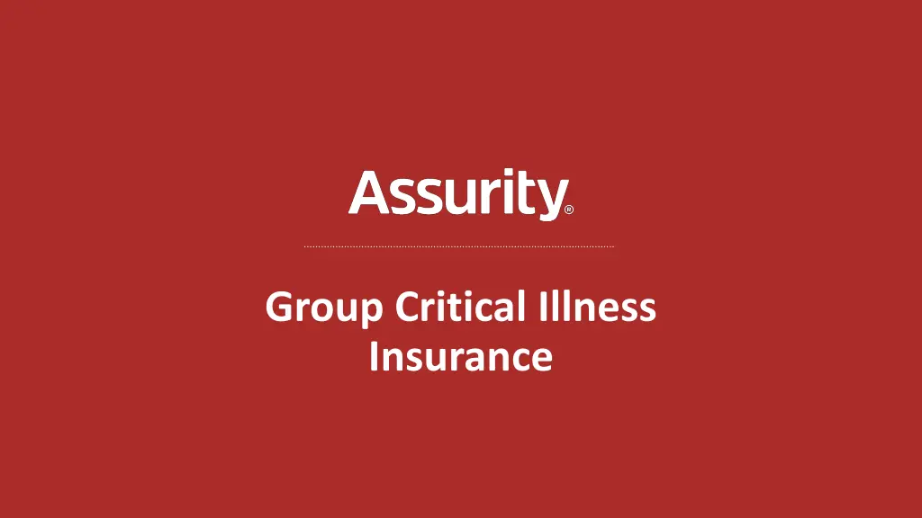 group critical illness insurance