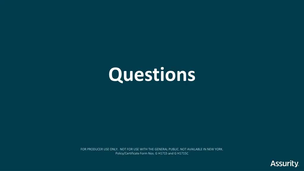 questions