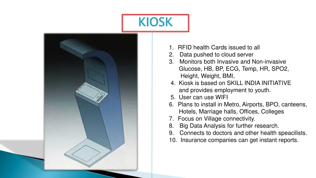 kiosk