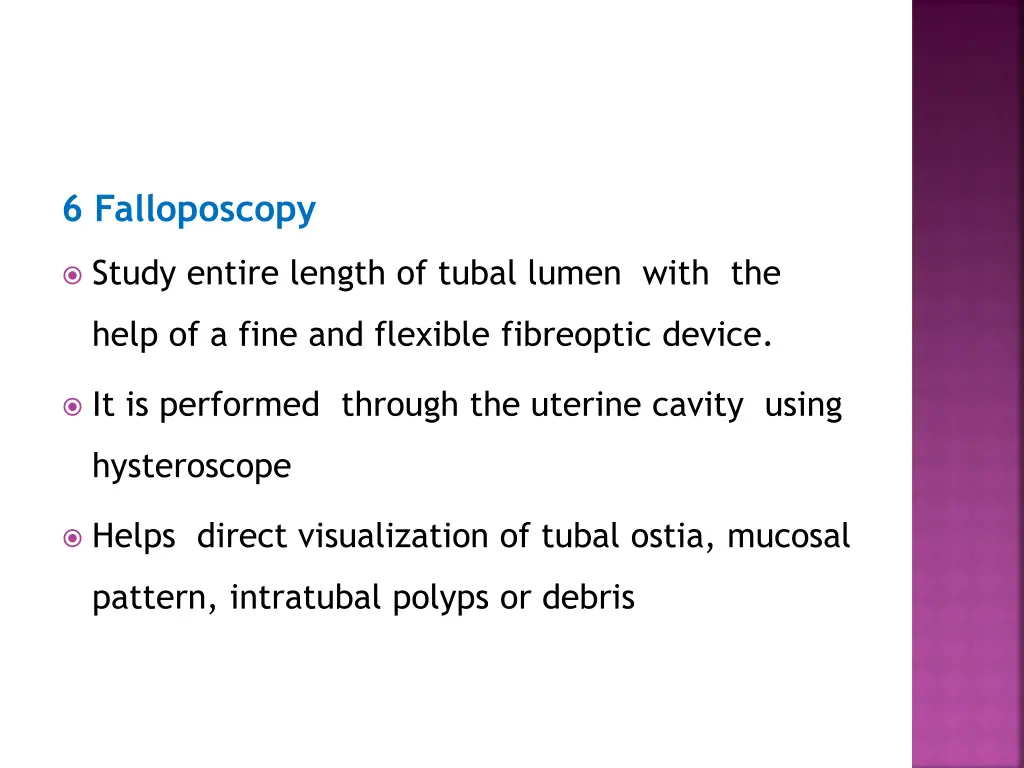6 falloposcopy
