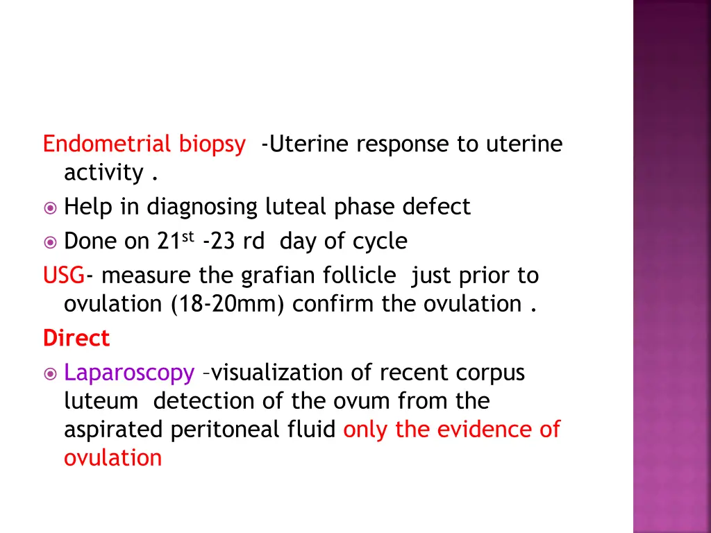 endometrial biopsy uterine response to uterine
