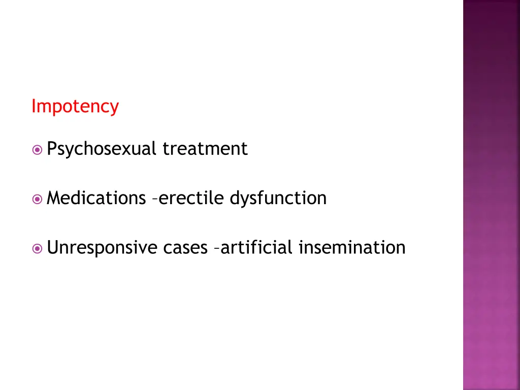 impotency