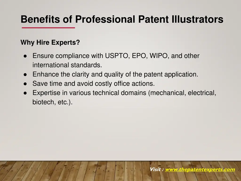 benefits of professional patent illustrators
