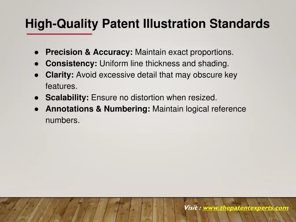 high quality patent illustration standards