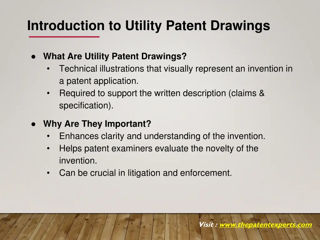 introduction to utility patent drawings