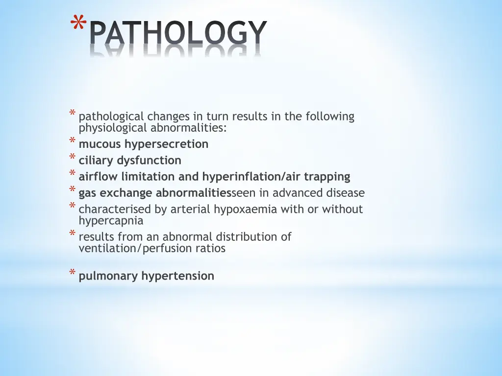 pathology