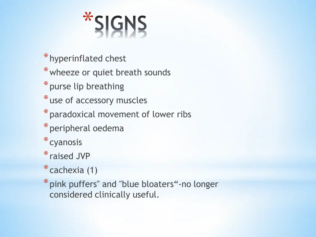 signs