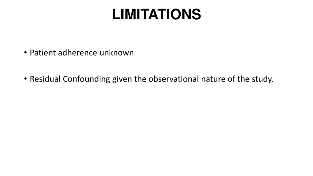limitations