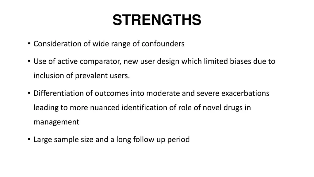 strengths