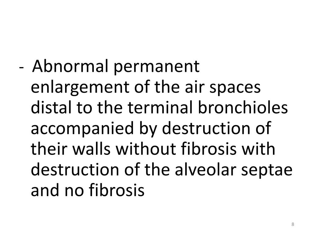 emphysema
