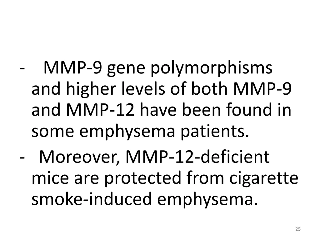 mmp 9 gene polymorphisms and higher levels