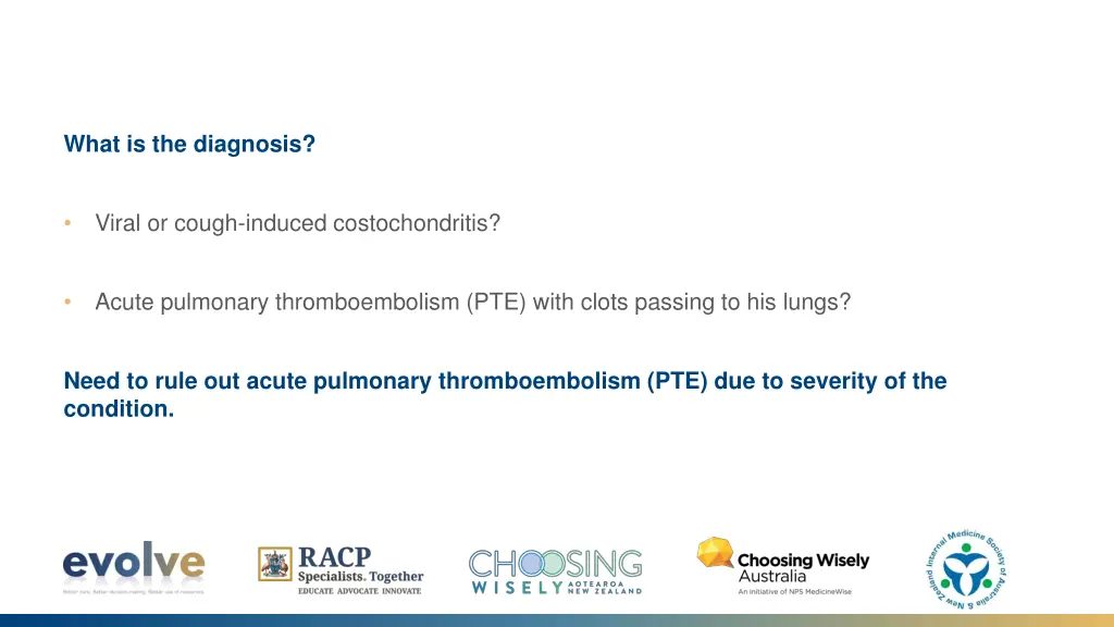 what is the diagnosis