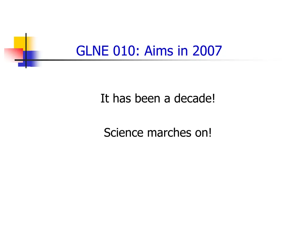 glne 010 aims in 2007 2