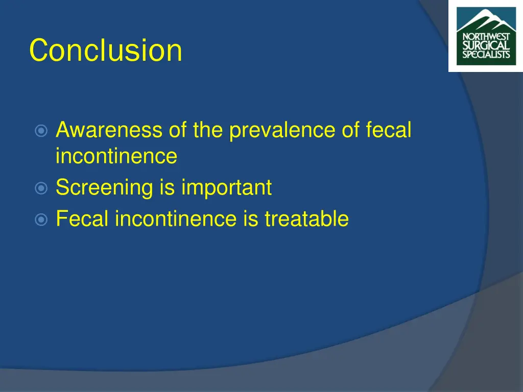 conclusion
