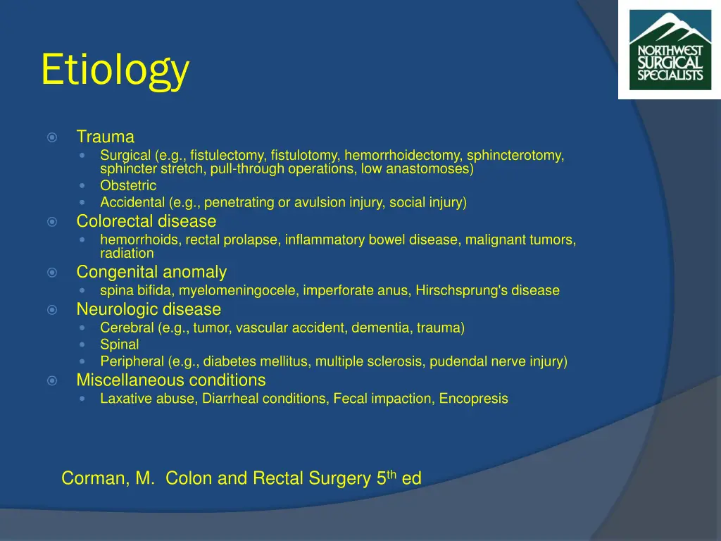 etiology