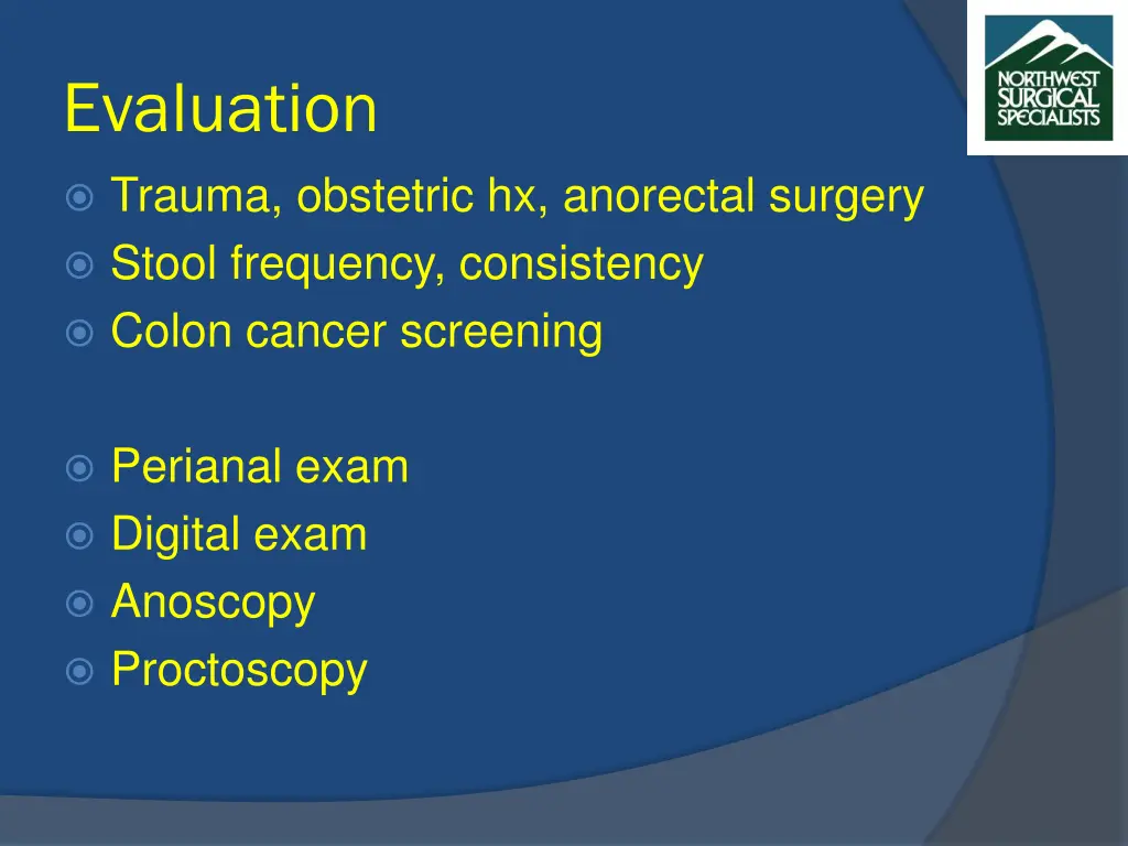 evaluation
