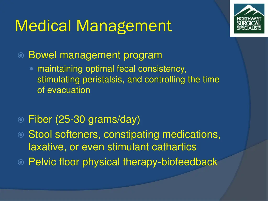 medical management