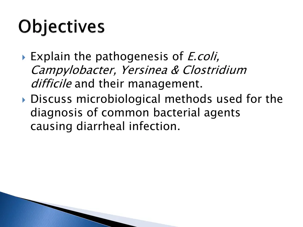 explain the pathogenesis of e coli campylobacter