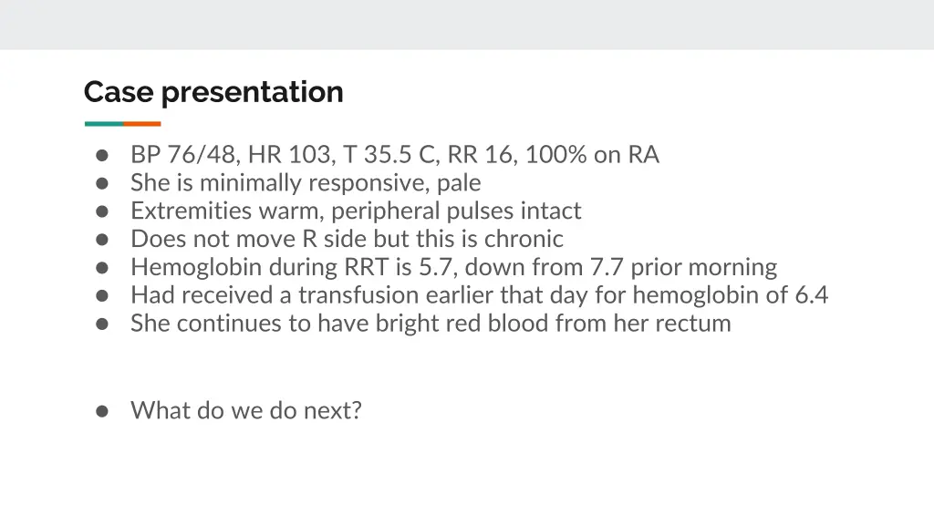 case presentation 2