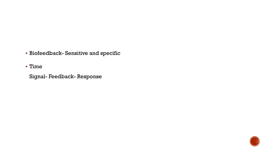 biofeedback sensitive and specific