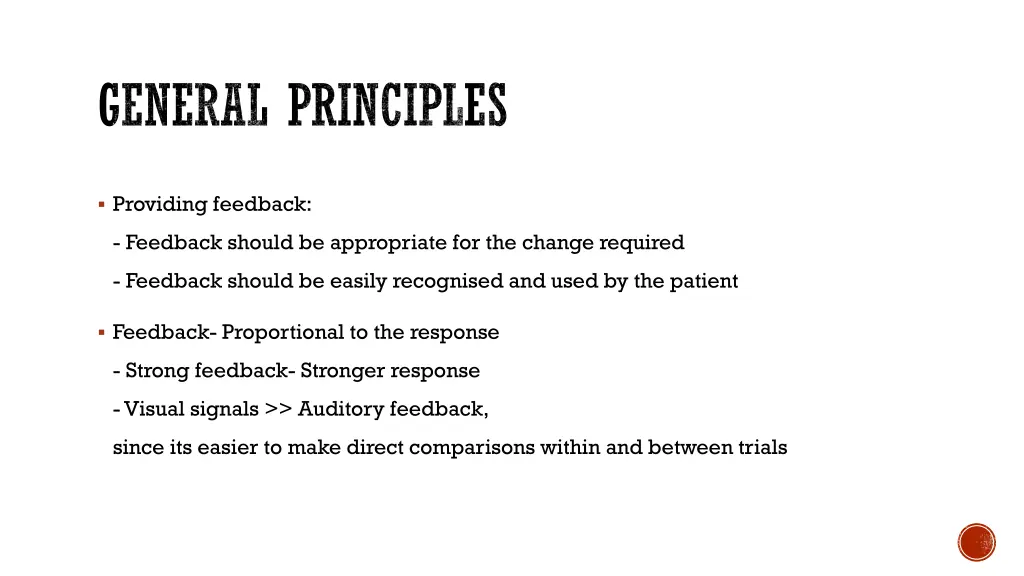 general principles
