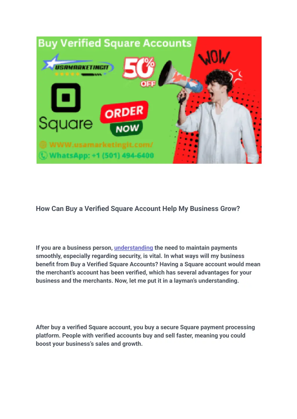 how can buy a verified square account help