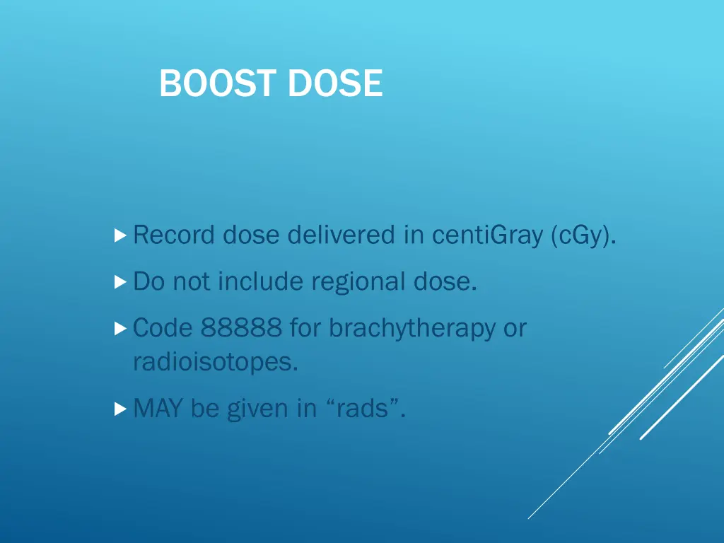 boost dose