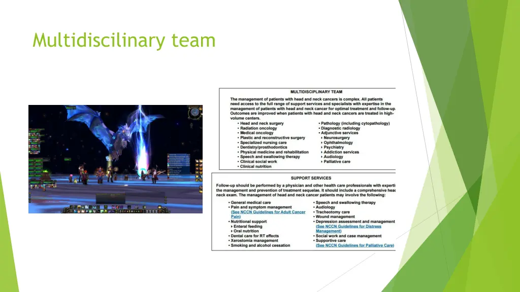 multidiscilinary team