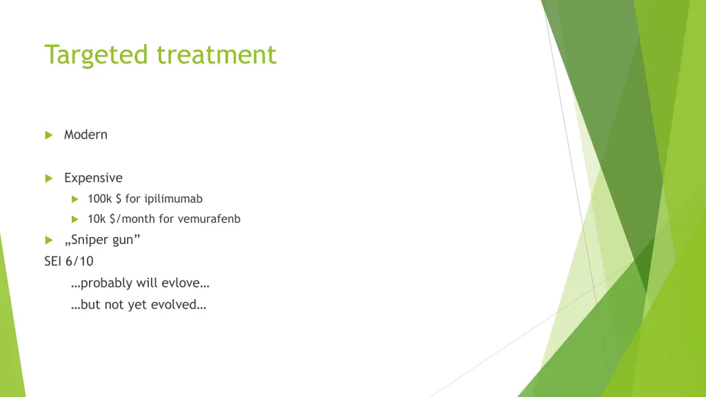 targeted treatment