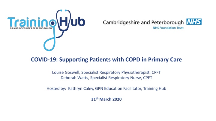 covid 19 supporting patients with copd in primary