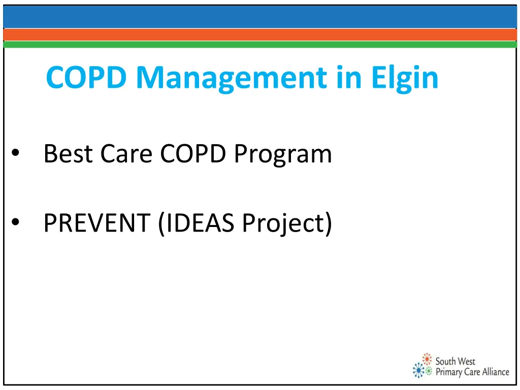 copd management in elgin