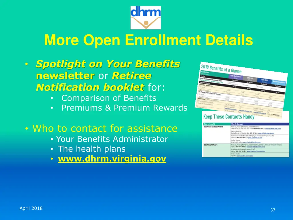 more open enrollment details