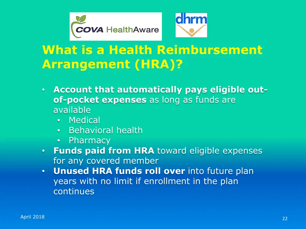 what is a health reimbursement arrangement hra