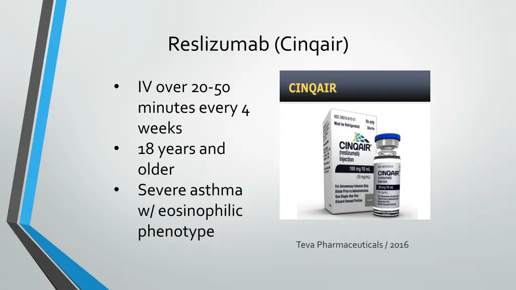 reslizumab cinqair