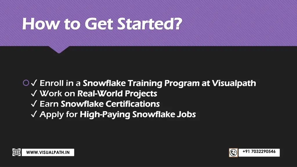 how to get started how to get started
