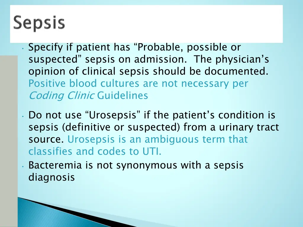 specify if patient has probable possible