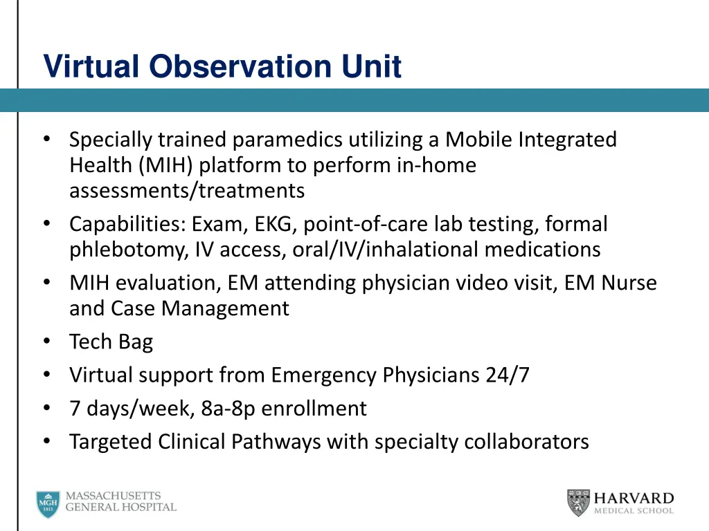 virtual observation unit