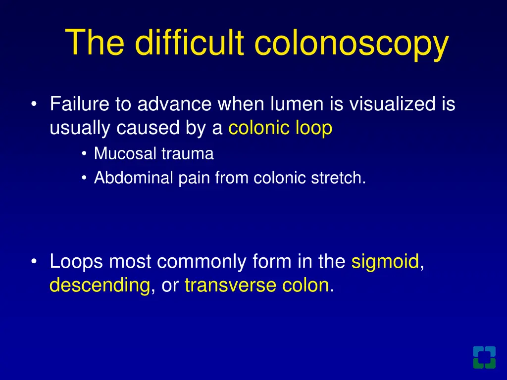 the difficult colonoscopy 1