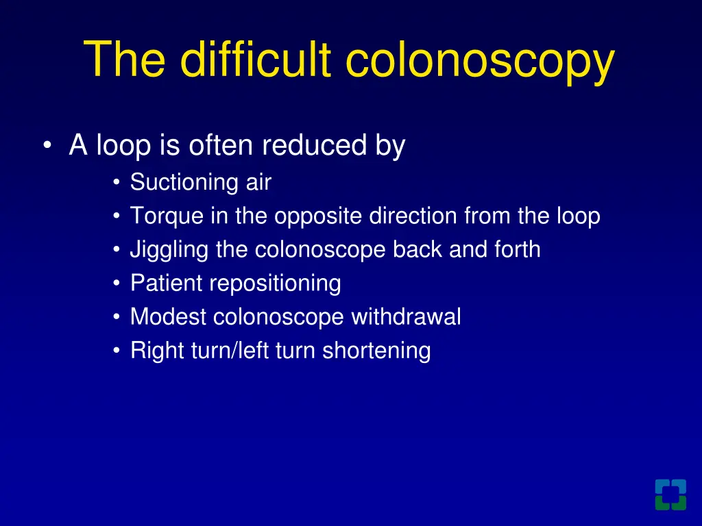 the difficult colonoscopy 2