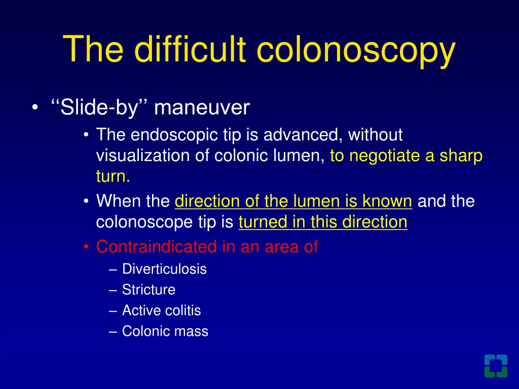 the difficult colonoscopy 4