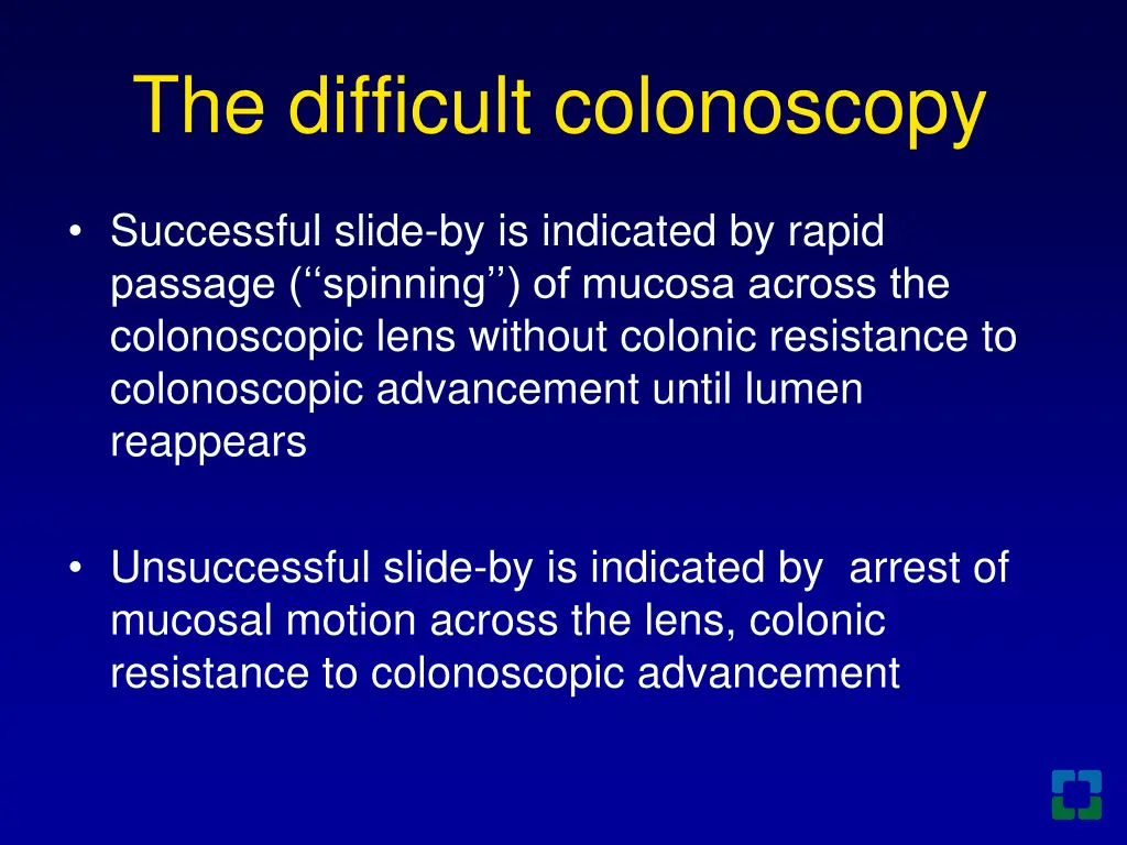 the difficult colonoscopy 5