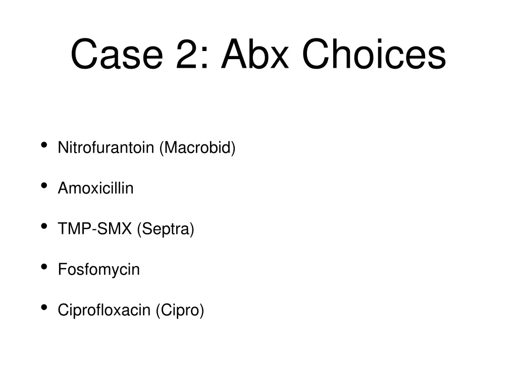 case 2 abx choices