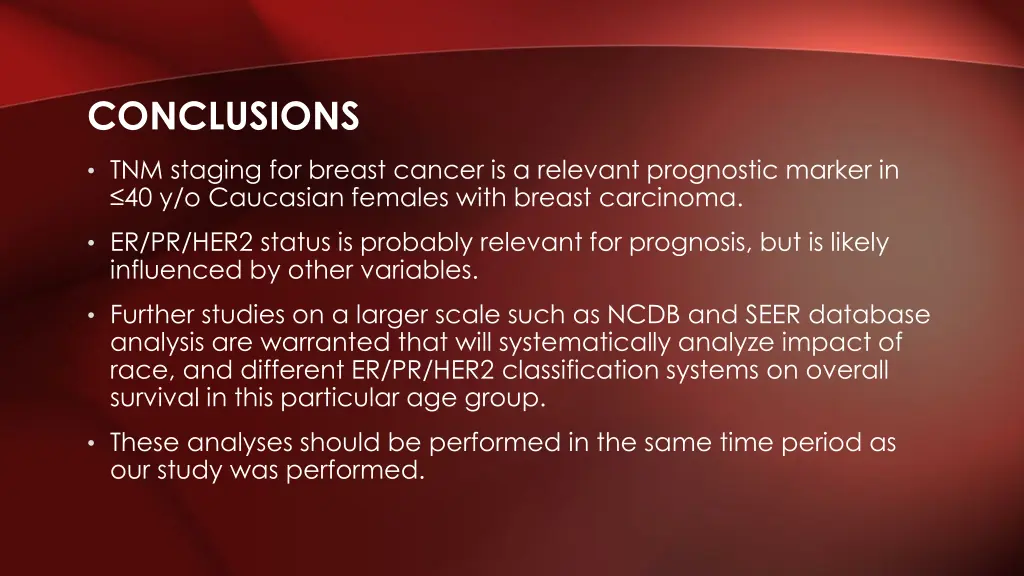 conclusions