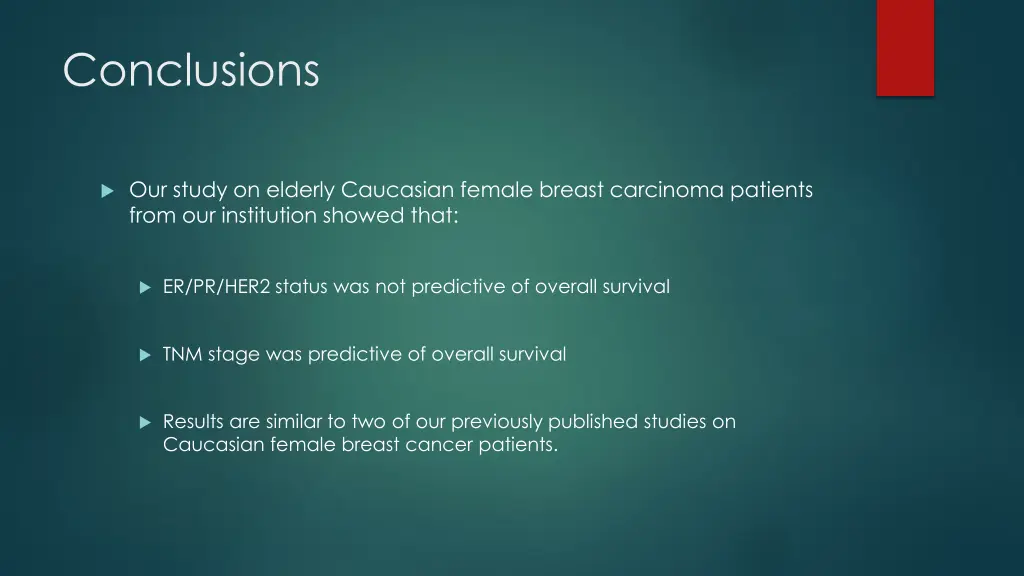 conclusions