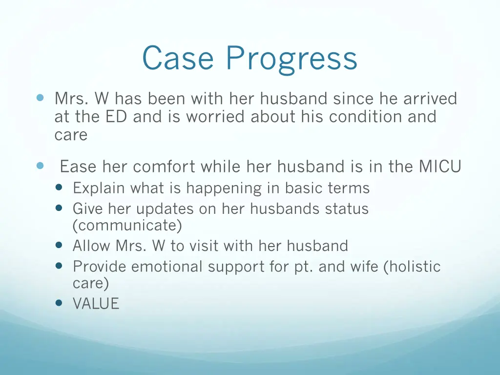 case progress 2