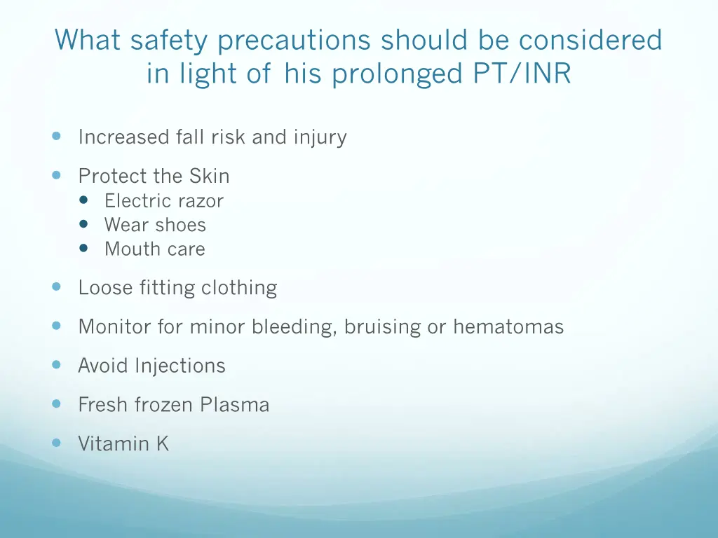 what safety precautions should be considered